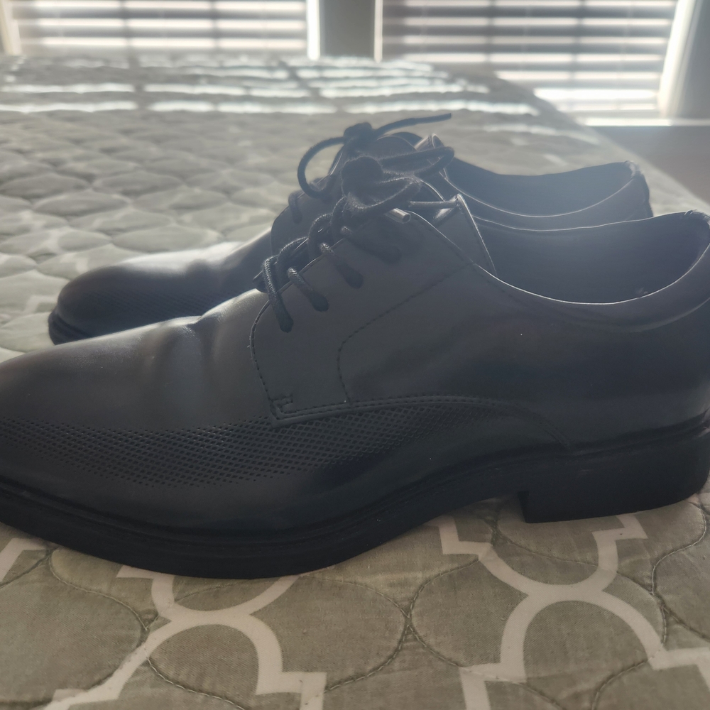 Boy's Elegant Black Oxford Shoes